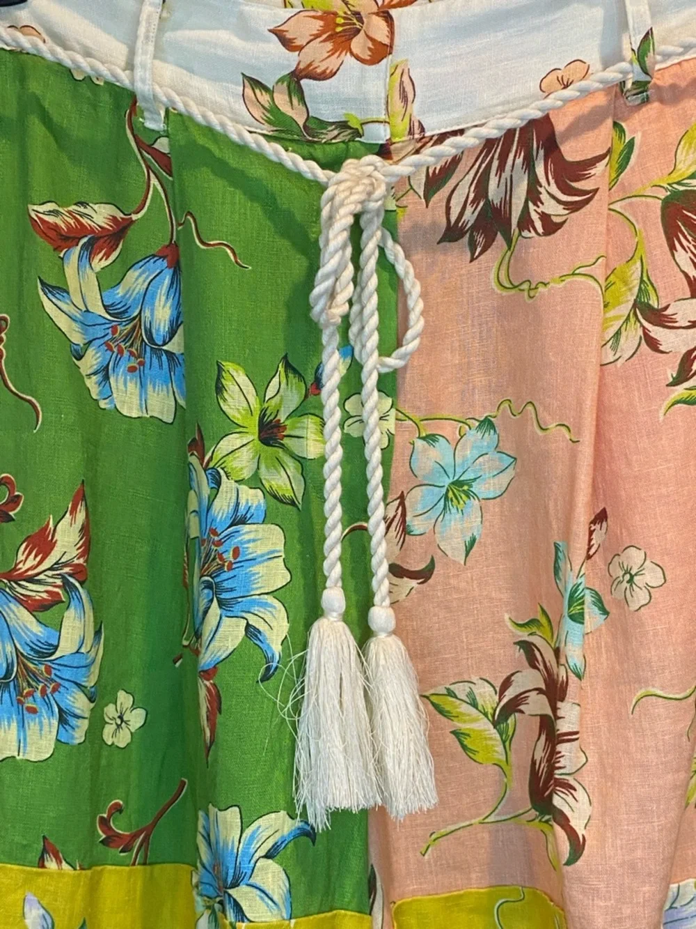 Magaschoni floral linen